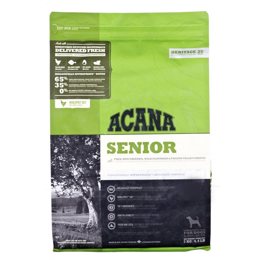ACANA Šunų maistas Senjorams 2kg – 3
