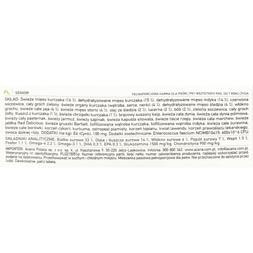 ACANA Koer Vanem 2kg – 4