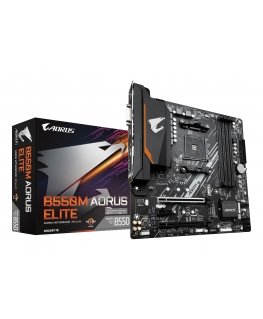 GIGABYTE B550M AORUS ELITE pagrindinė plokštė AMD B550 AM4 lizdas „micro ATX“