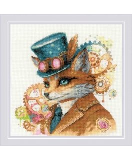 Uab Riolis Kryželio niidi komplekt "Steampunk Fox" 20x20 SR2209
