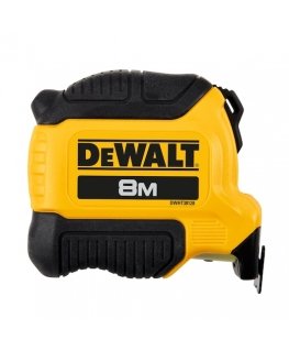 DeWALT DWHT38128-0 tape measure 8 m Polyamide, Rubber Black, Yellow