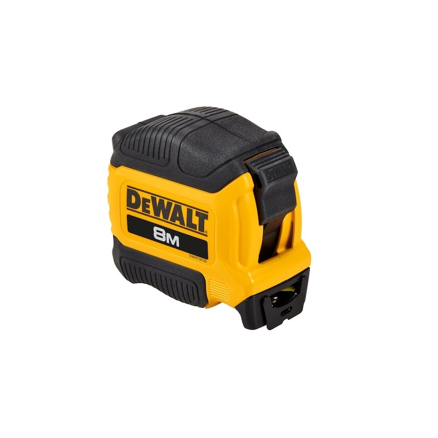 DeWALT DWHT38128-0 рулетка 8 m Полиамид, Прорезиненный Черный, Желтый – 2