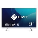 EIZO FlexScan EV4340X-WT LED display 108 cm (42.5") 3840 x 2160 pikslit 4K Ultra HD Valge EIZO FlexScan EV4340X-WT LED display 108 cm (42.5") 3840 x 2160 pikslit 4K Ultra HD Valge