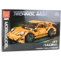 Lean Toys Constructor sports car GT Racing 1:14, 1268 pieces, orange