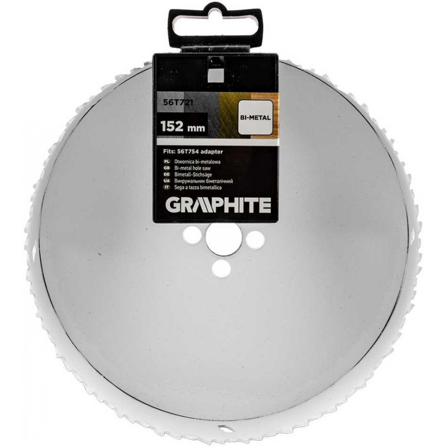 Grafiit Bimetallist aukude saag 152 mm – 3