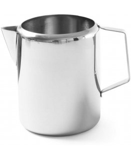 Stainless steel milk, coffee, and tea jug cup 0.35L - Hendi 451007