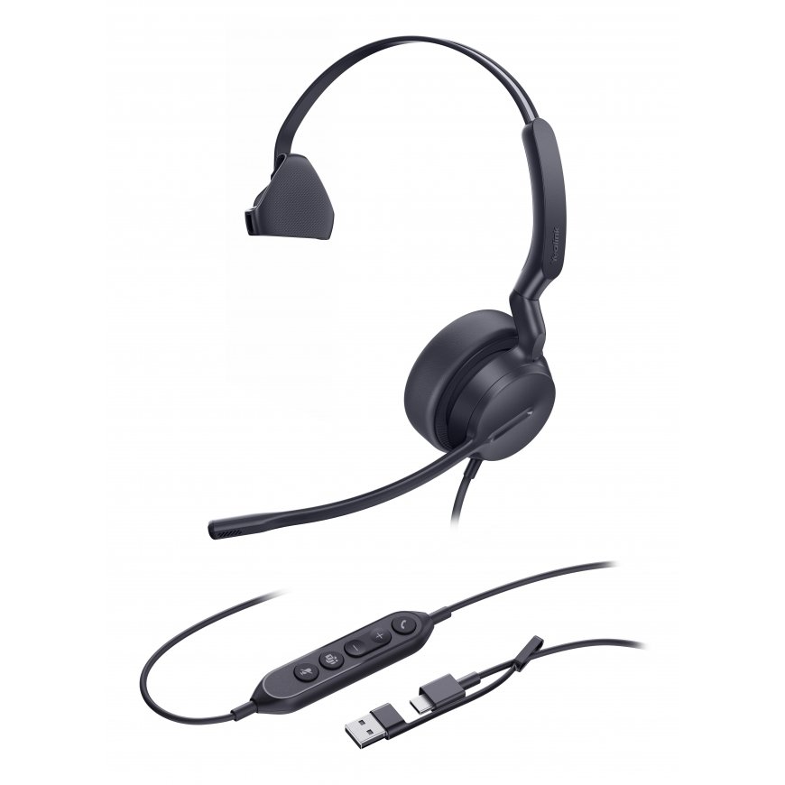 Yealink Mono Teams -kuulokkeet USB-C/A-liitännällä – 2