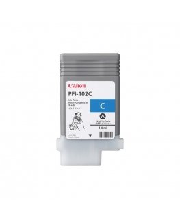Canon PFI-102C (0896B001) Tintes kasete, Zila (SPEC)