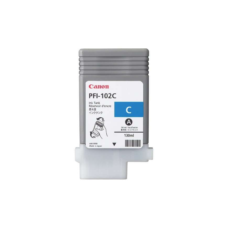 Canon PFI-102C (0896B001) Rašalinė kasetė, Žydra (SPEC) – 2