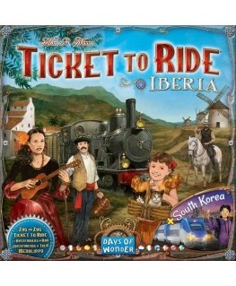Days Of Wonder Biļešu uz Braucienu Kartes Kolekcija 8: Iberija un Dienvidkoreja