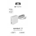 mophie 409909309 mobiililaitteen laturi Kannettava tietokone, Älypuhelin, Tabletti Valkoinen AC Pika mophie 409909309 mobiililaitteen laturi Kannettava tietokone, Älypuhelin, Tabletti Valkoinen AC Pika