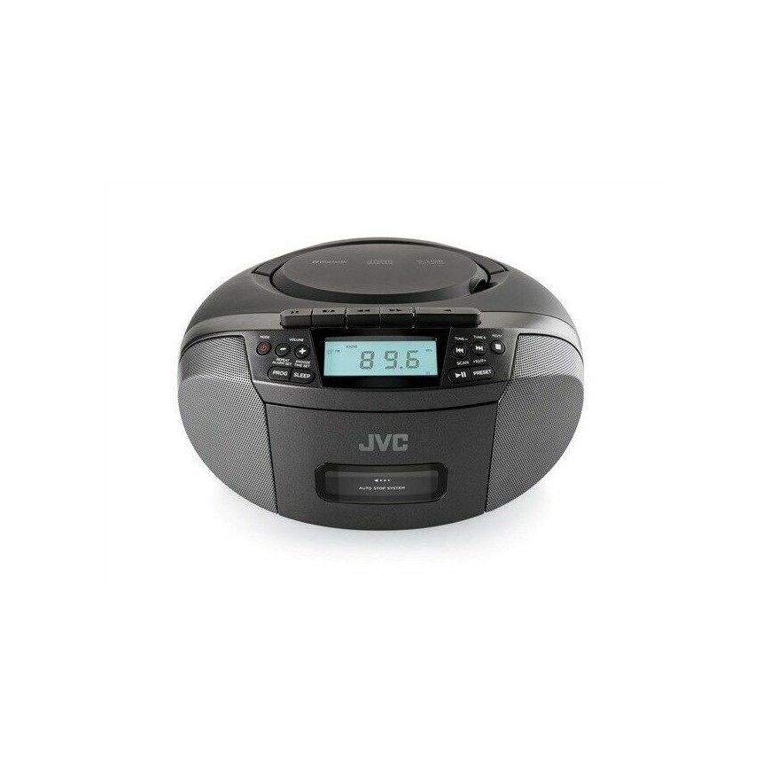 JVC RC-E444B Radio player Black