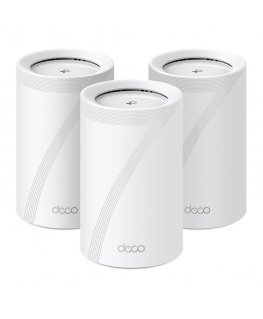 TP-Link Deco BE65 Трехдиапазонный (2,4 ГГц / 5 ГГц / 6 ГГц) Wi-Fi 7 (802.11be) Белый 4 Внутренний
