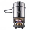 ESBIT Cookset with alcohol burner Purk 0,985 l Roostevaba teras ESBIT Cookset with alcohol burner Purk 0,985 l Roostevaba teras