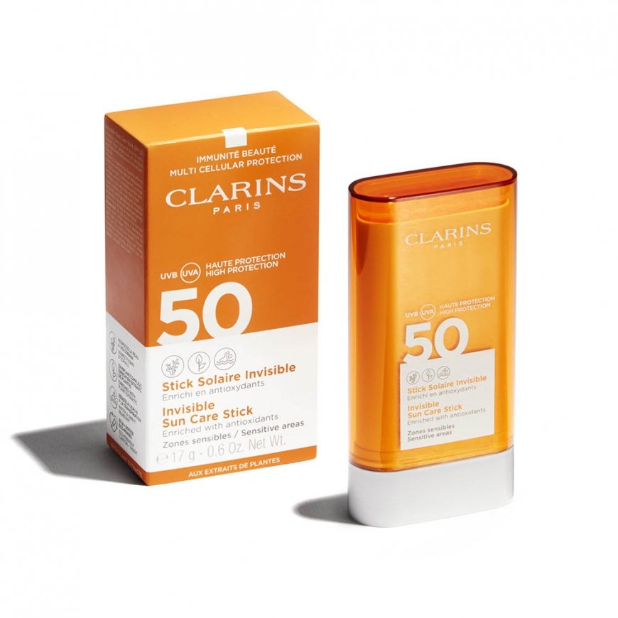 Clarins Invisible Sun Care Stick 50 Aurinkopuikko Kasvot Aikuiset – 5