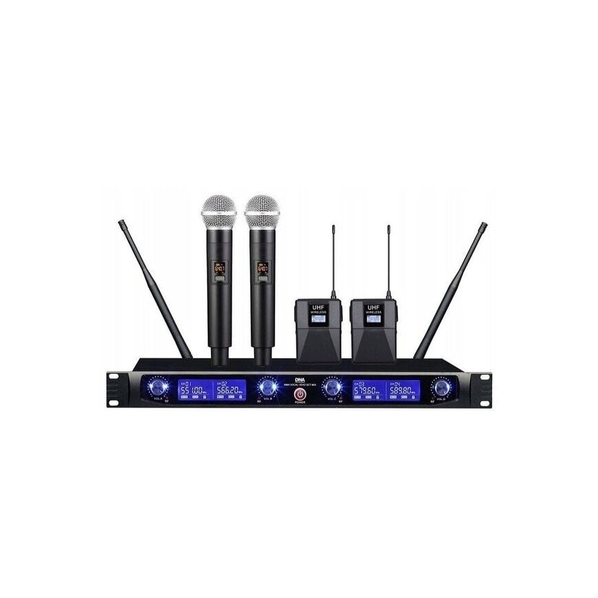 DNA WM4 Wireless Mic Set 4x Transmitters – 2