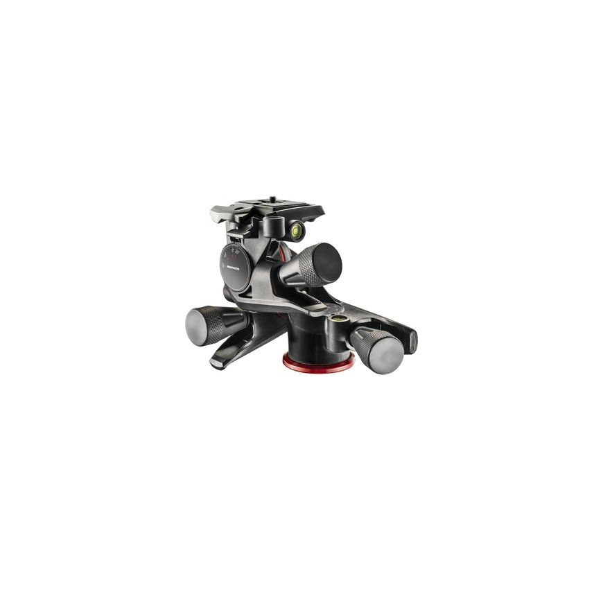 Manfrotto MHXPRO-3WG trijkāja galviņa Melns Tehnopolimērs