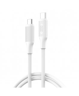 Кабель XO NB-Q265B PD USB-C - USB-C 1 0м 60Вт белый