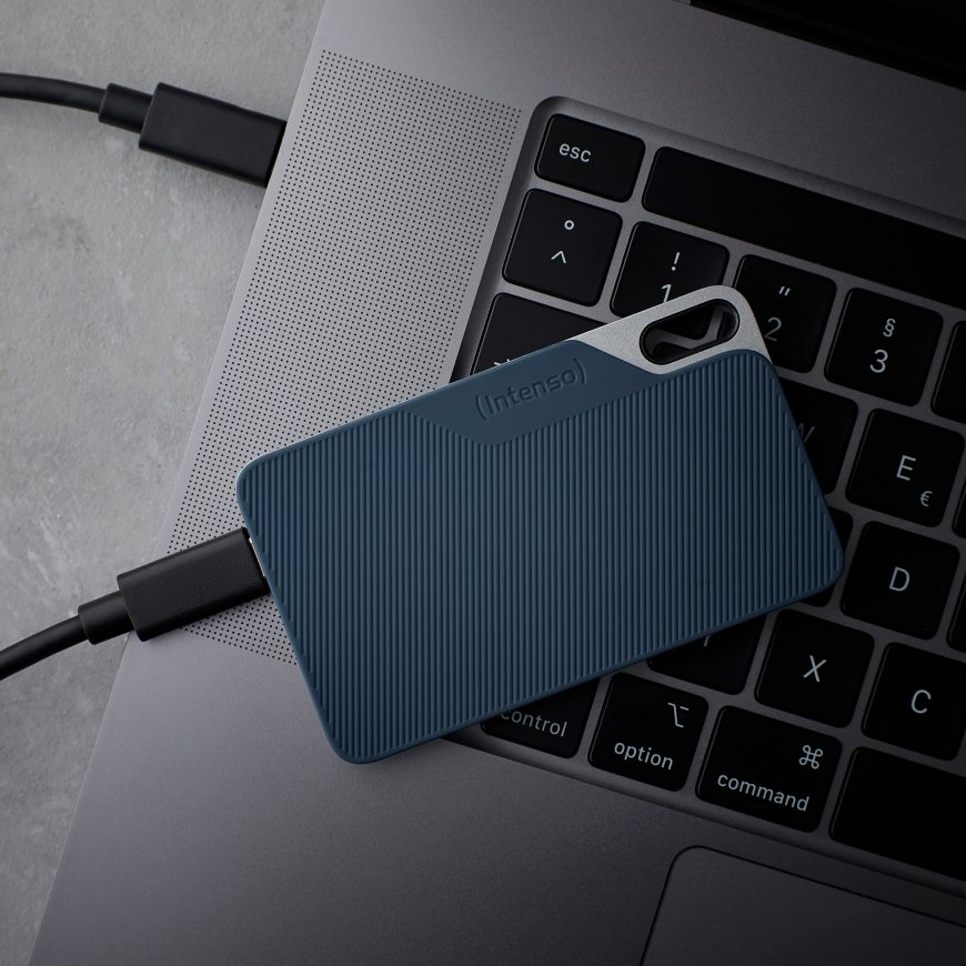 Intenso Lesen/Schreiben bis zu 500 MB/s/500GB USB Type-C 3.2 Gen 1 (3.1 Gen 1) Blue, Grey – 5
