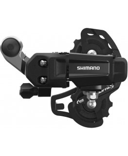 Käigukangi SHIMANO TOURNEY RD-TY200 SS tüüp 6/7 kiire klassikaline vedru must bal