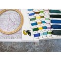 Letistitch Cross Stitch Kit 'Luna's Garden' 27x27cm SLETIL9942