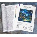 Letistitch Kryželių siuvinėjimo rinkinys „Luna's Garden“ 27x27cm SLETIL9942 Letistitch Kryželių siuvinėjimo rinkinys „Luna's Garden“ 27x27cm SLETIL9942