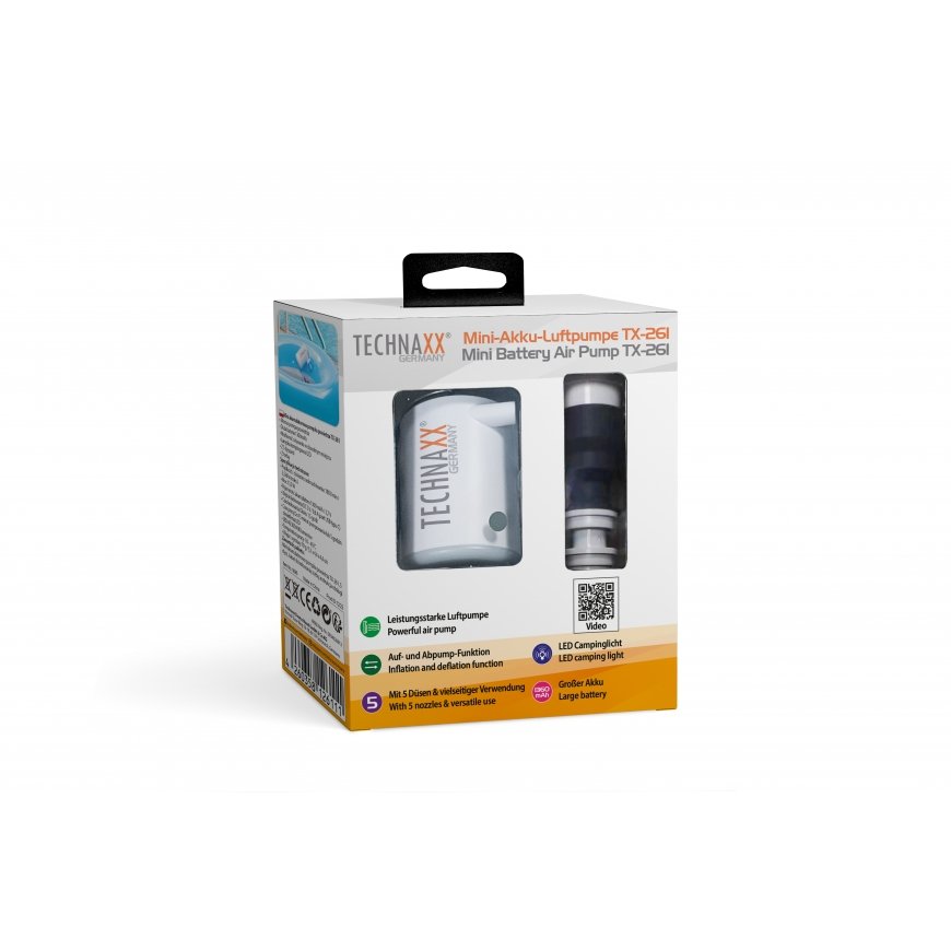 Technaxx TX-261 elektrinė pompa 180 l/min – 3