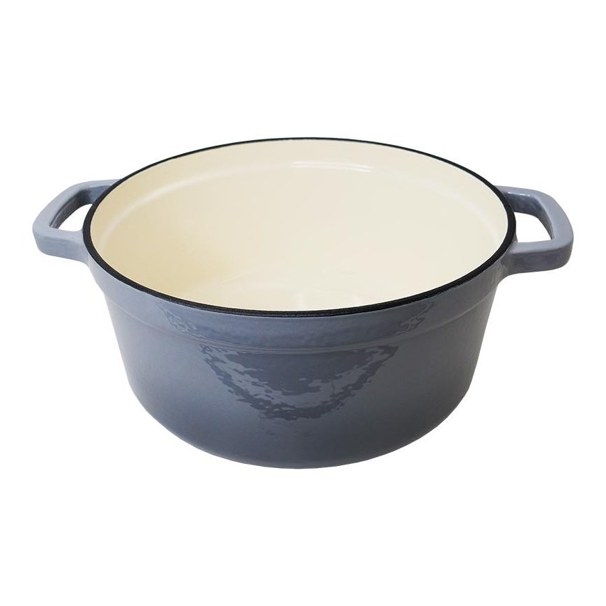 Round enameled cast iron pot Zyle 5 l, gray, ZY126GKI – 3