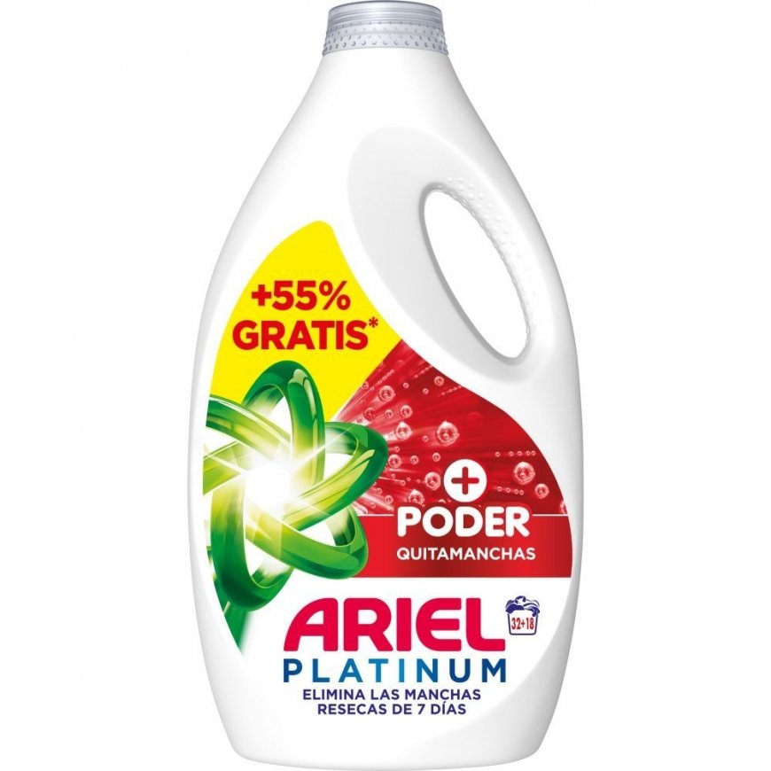 ARIEL EXTRA POWER STAIN REMOVER liquid detergent 50 doses