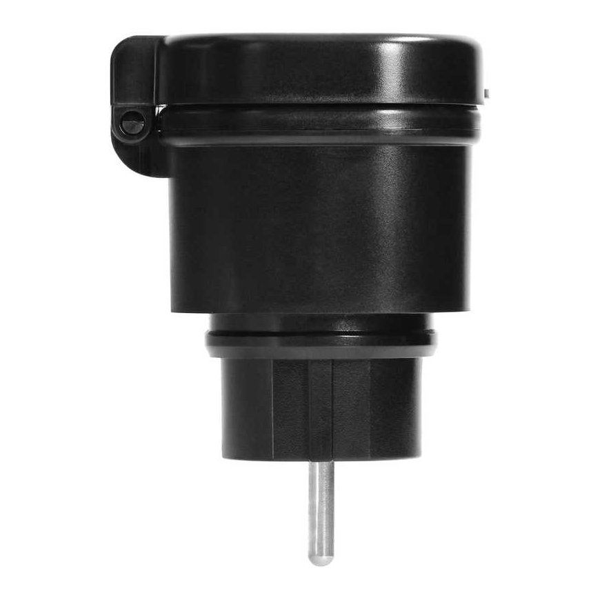 Wireless controlled external power socket with radio receiver, IP44, ORNO Smart Home, Schuko – 3