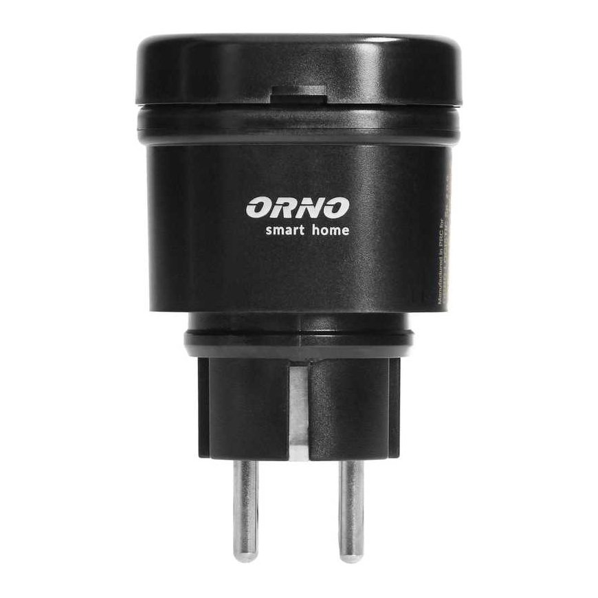 Wireless controlled external power socket with radio receiver, IP44, ORNO Smart Home, Schuko – 4