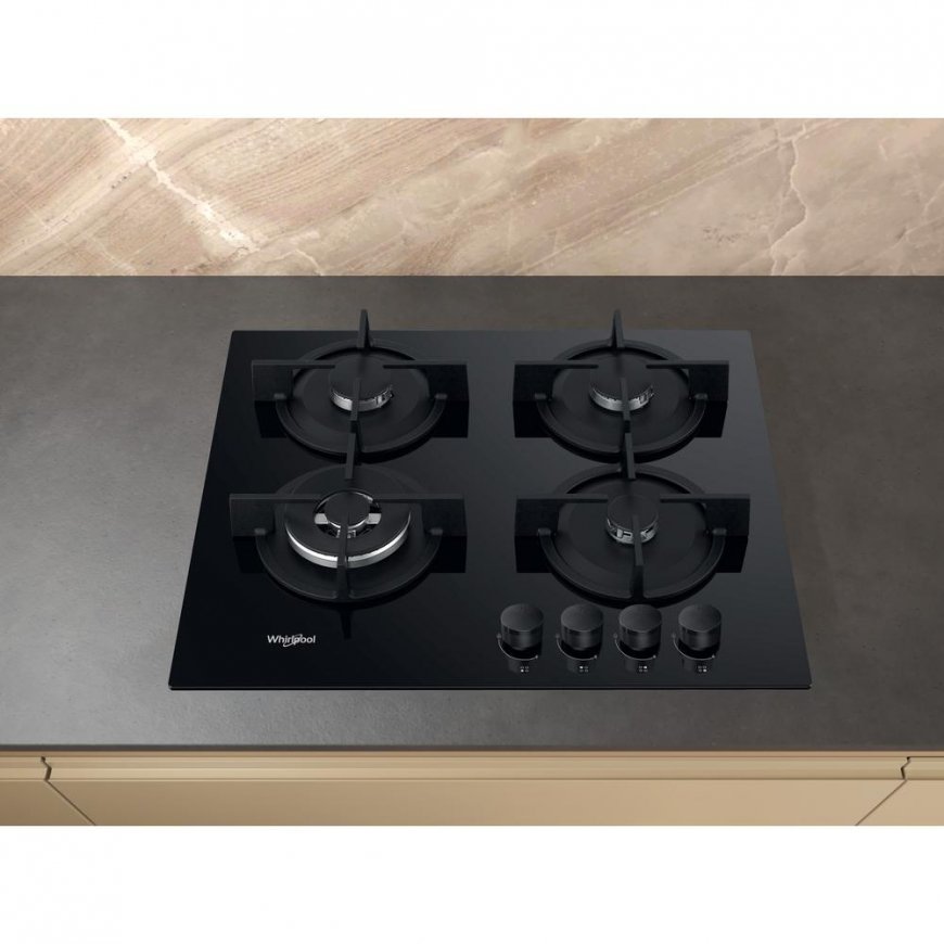 Whirlpool AKT 625/NB1 musta Kiinteä 59 cm Kaasuliesi 4 alue(tta) – 2