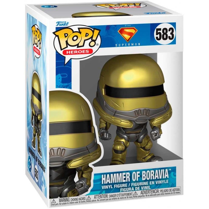 FUNKO POP! Виниловая фигурка: DC: Супермен (2025) - Молот Боровии (с Chase) – 2