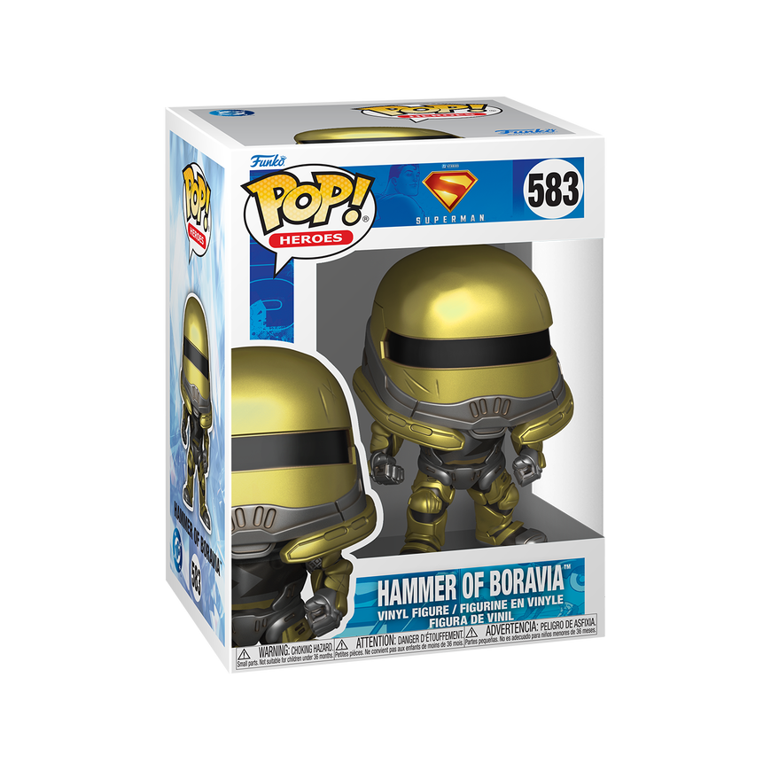 FUNKO POP! Vinilinė figūrėlė: DC: Superman (2025) - Boravijos plaktukas (su Chase) – 3
