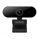 Deltaco W-100 webcam 2 MP 1920 x 1080 pixels Black