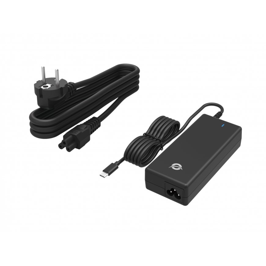 Conceptronic OZUL03BE toiteadapter ja vaheldi Hoonesisene 100 W Must