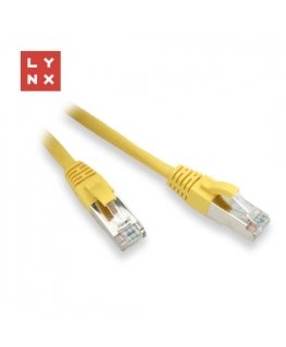 LYNX FTP ühenduskaabel Cat5e PVC, CCA, 15m, kollane