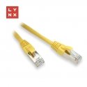 LYNX FTP savienojošais kabelis Cat5e PVC, CCA, 15m, dzeltena LYNX FTP savienojošais kabelis Cat5e PVC, CCA, 15m, dzeltena