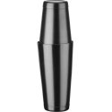 Bar Up Barmeno set in tubes shaker jigger strainer mixing spoon - black Bar Up Barmeno set in tubes shaker jigger strainer mixing spoon - black