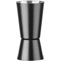 Bar Up Barmeno set in tubes shaker jigger strainer mixing spoon - black Bar Up Barmeno set in tubes shaker jigger strainer mixing spoon - black