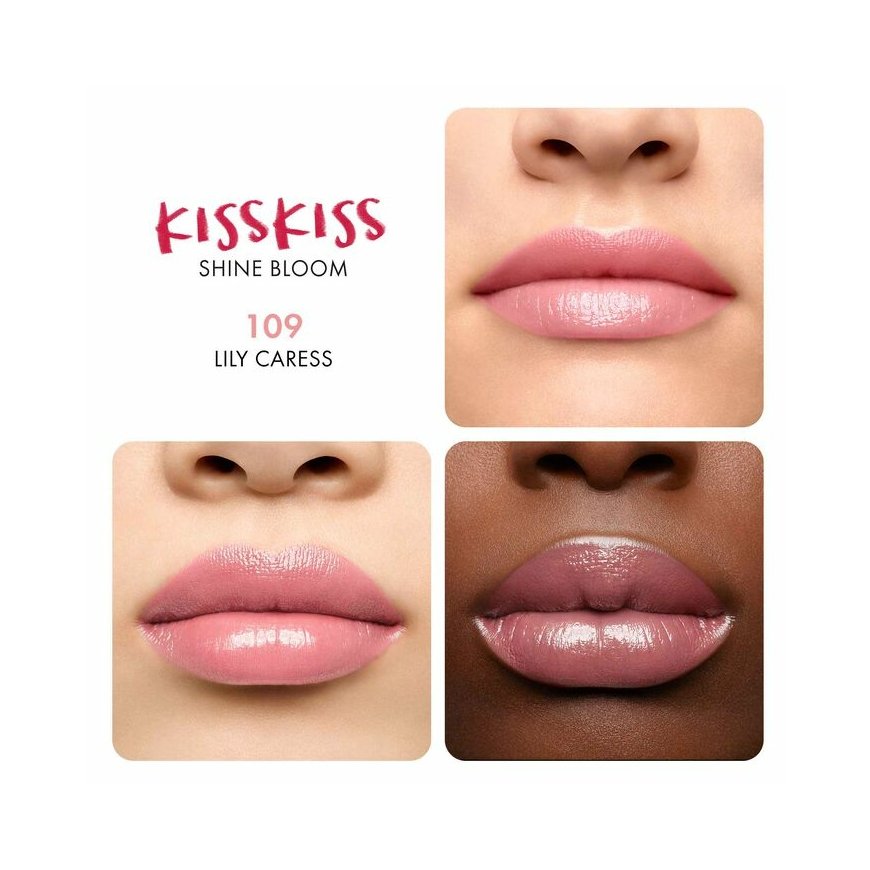 Guerlain KissKiss Shine Bloom 3,2 g 409 Fuchsia Flush Särav – 4