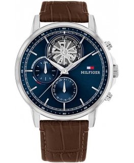 TOMMY HILFIGER MEN'S WATCH 1710629 Steward Open Heart + BOX