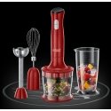 Russell Hobbs 24700-56 plakiklis Rankinis plaktuvas 500 W Raudona Russell Hobbs 24700-56 plakiklis Rankinis plaktuvas 500 W Raudona