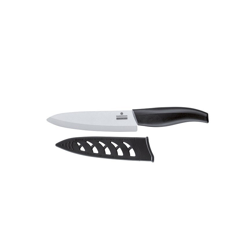 Zassenhaus Peilis Ceraplus, koos kotiga, keraamika/plastik, L 20 cm, tk – 2