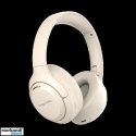 Wireless headphones with headband with ANC, Kruger & Matz F8A, sand color. Wireless headphones with headband with ANC, Kruger & Matz F8A, sand color.