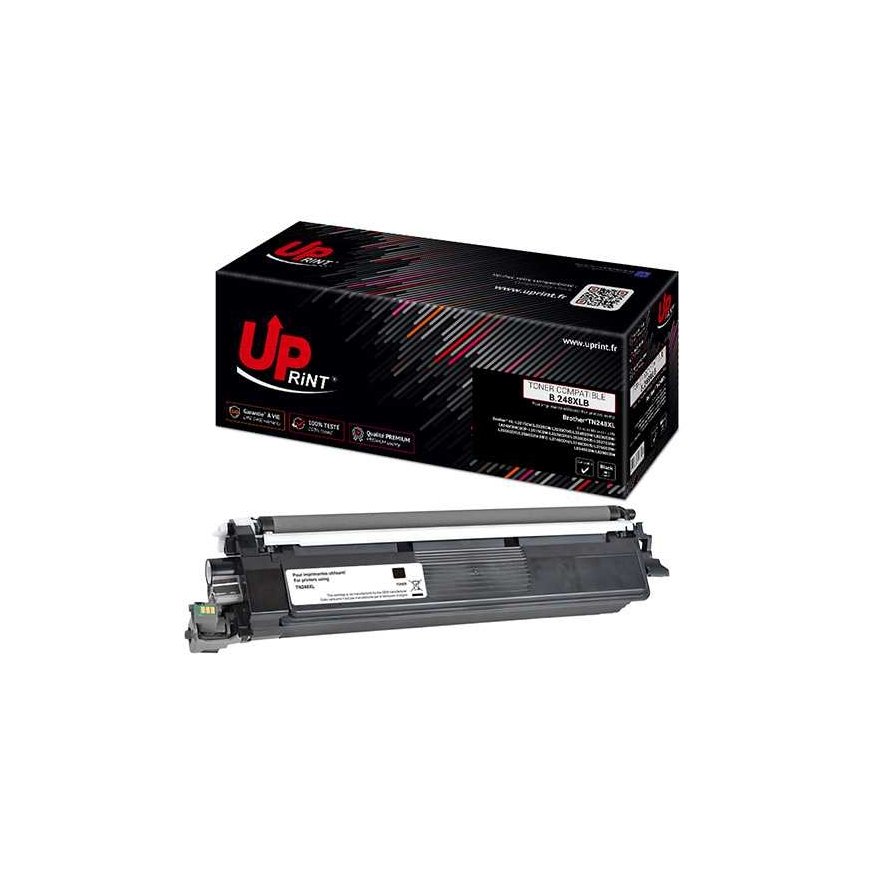 Совместимый тонер UPrint TN248XLBK, черный, 3000 страниц