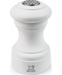 Peugeot BISTRO Druskos malūnas Buko medžio baltas matinė 9 cm