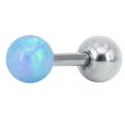 Troli Veriamasis earring with light blue synthetic opal Troli Veriamasis earring with light blue synthetic opal