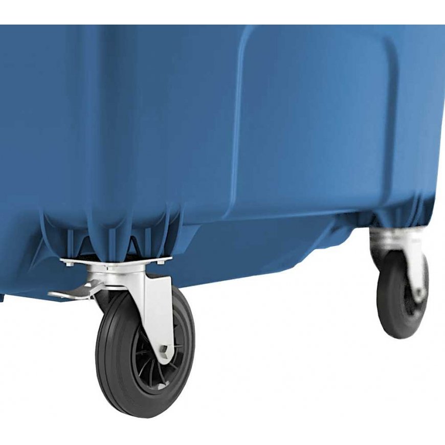 Gsg24 Container for municipal waste PZH EN 840-2 DIN 1100L - blue – 4
