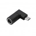 Akyga AK-ND-D01 гендерный адаптер 7.9 x 5.5 mm + pin USB-C Черный Akyga AK-ND-D01 гендерный адаптер 7.9 x 5.5 mm + pin USB-C Черный